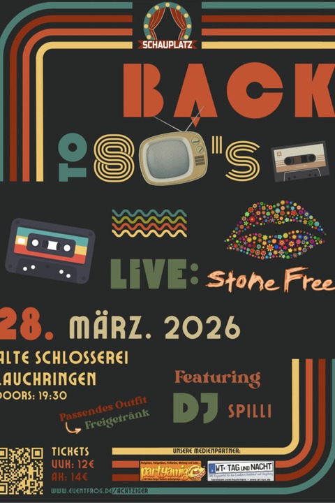 Back to 80`s - Live @ DJ Dance - Lauchringen - 28.03.2026 20:00