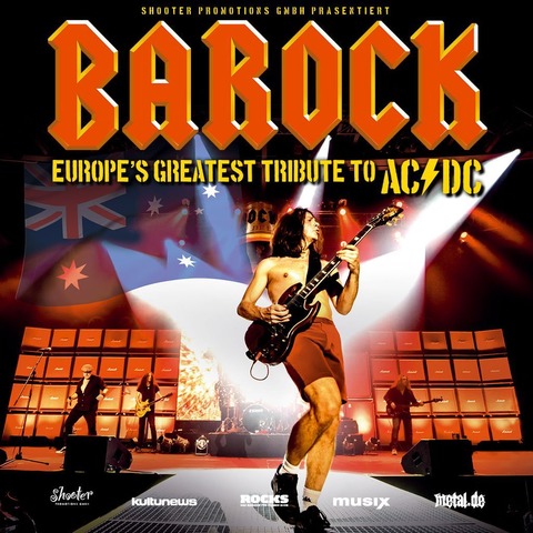 Barock - Europe�s Greatest Tribute To AC/DC - POWER SURGE TOUR - Hamburg - 15.01.2027 19:00