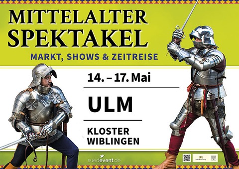 Mittelalterspektakel zu Ulm - Kloster Wiblingen - Ulm - 14.05.2026 10:00