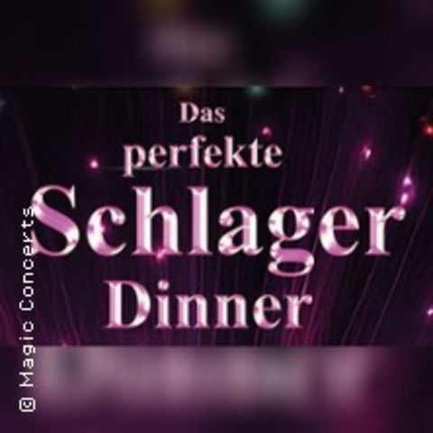 Das perfekte Schlager Dinner - GEDERN - 23.10.2026 19:00