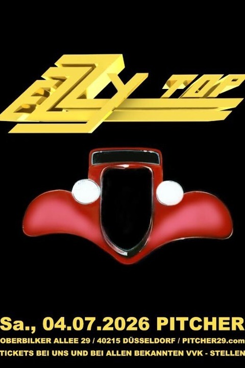 EZZY TOP - ZZ Top Tribute Band - D�sseldorf - 04.07.2026 19:00