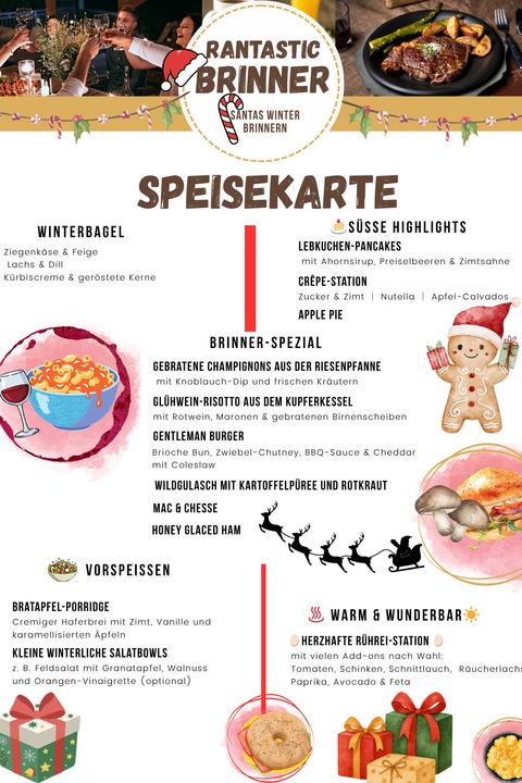 Rantastic Brinner - Breakfast meets Dinner- Santas Winter Brinner im Dezember - Baden-Baden - 13.12.2026 15:30