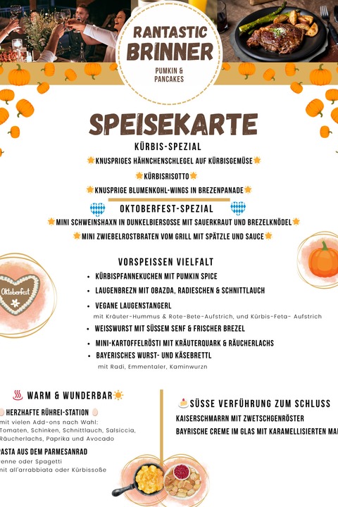 Rantastic Brinner - Breakfast meets Dinner- Pumkin & Pancakes - Brinner im Oktober - Baden-Baden - 04.10.2026 15:30