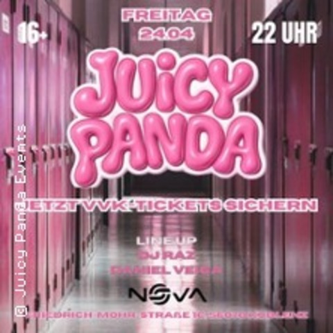 Juicy Panda - KOBLENZ - 24.04.2026 22:00