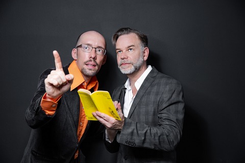 Lesung trifft Impro - Der eine liest, der andere spinnt - Hannover - 22.05.2026 19:00