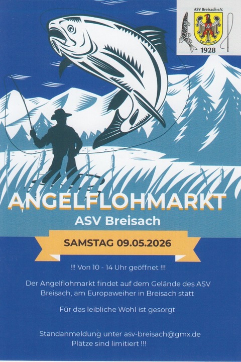Angelflohmarkt - Breisach - 09.05.2026 10:00