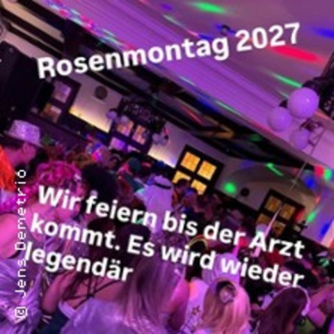 Rosenmontag Fasching 2027 - Coburg - 08.02.2027 20:00