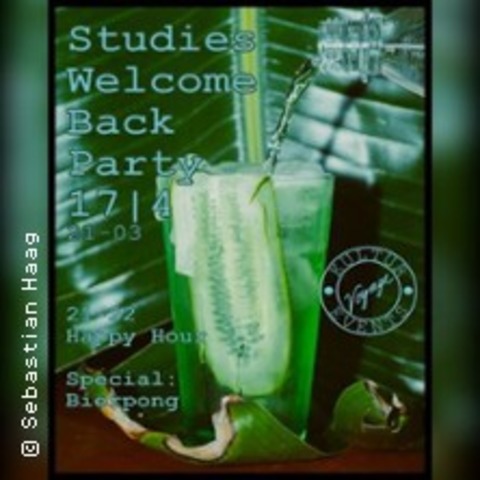 Studies Welcome Back Party - KASSEL - 17.04.2026 21:00