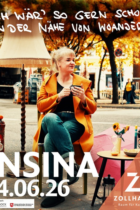 INSINA - „Ich w�r�so gern schon in der N�he von Woanders“ - Leer - 14.06.2026 20:00