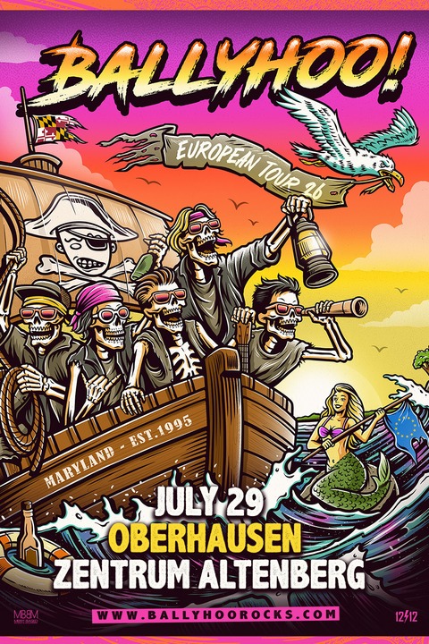 Ballyhoo! - European Tour 2026 - Oberhausen - 29.07.2026 20:00