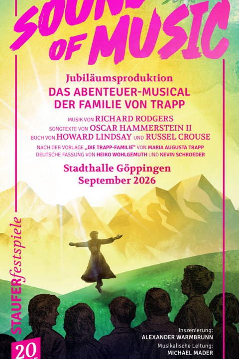 The Sound of Music - Das Abenteuer-Musical der Familie von Trapp - G�ppingen - 17.09.2026 19:30