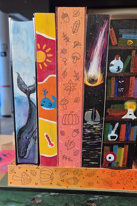 Kreativworkshop: Farbschnitte selbst gestalten - Aachen - 18.04.2026 14:30