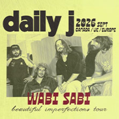 Daily J - Wabi Sabi Tour - HAMBURG - 23.09.2026 20:30