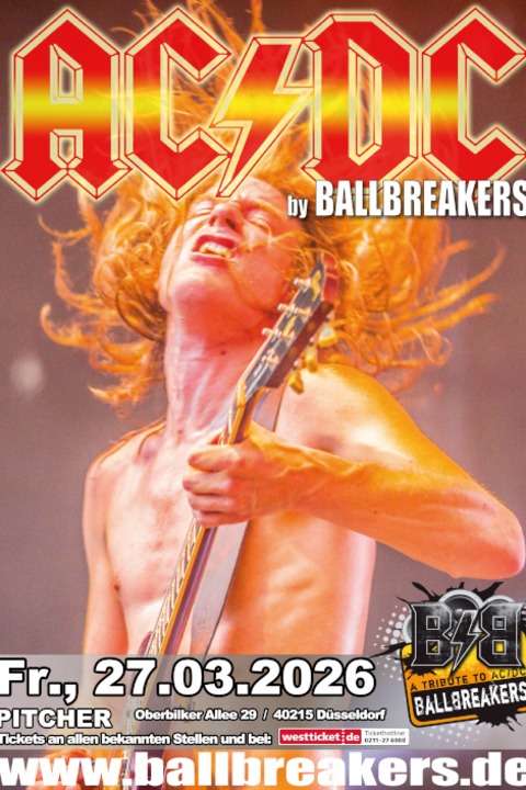 AC/DC by BALLBREAKERS - D�sseldorf - 02.10.2026 20:00