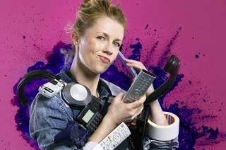 Ihr aktuelles Solo-Programm „Volle Kontrolle“ zeigt Christine Eixenberger im Freiburger Vorderhaus