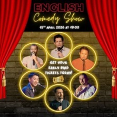 Englisch Comedy- Open Mic Night - OLDENBURG - 15.04.2026 19:00