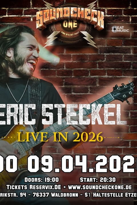 Eric Steckel - Sandstorm - World Tour 2026 - Waldbronn - 09.04.2026 19:00