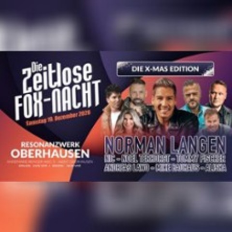 Die zeitlose Foxnacht - X-Mas Edition - OBERHAUSEN - 19.12.2026 18:00