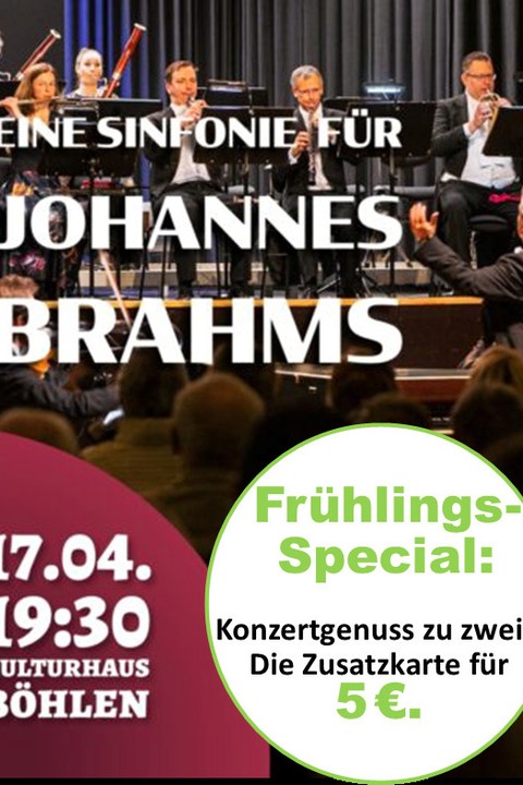 Eine Sinfonie f�r Johannes Brahms 5. Anrechtskonzert SZ 2025/2026 - B�hlen - 17.04.2026 19:30