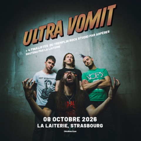 Ultra Vomit + Guest - Stra�burg - 08.10.2026 19:30