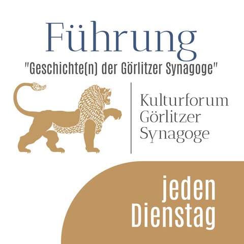 F�hrung: Geschichte(n) der G�rlitzer Synagoge - G�rlitz - 19.05.2026 15:00