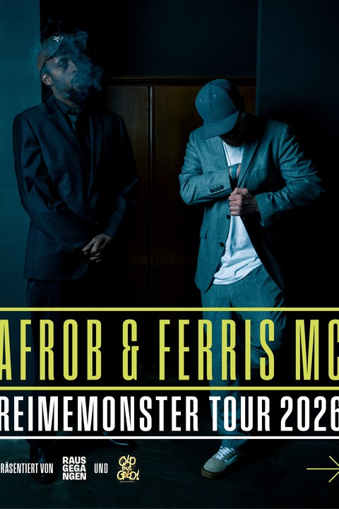 Afrob & Ferris MC - Reimemonster Tour 2026 - Erlangen - 07.11.2026 20:00