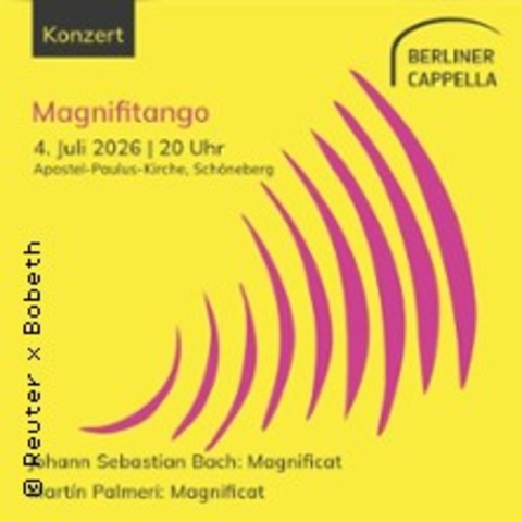 Johan Sebastian Bach & Mart�n Palmeri: Magnifitango - BERLIN - 04.07.2026 20:00