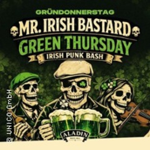 Mr. Irish Bastard - Irish Punk Bash - Bremen - 25.03.2027 18:30