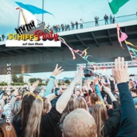 Schiffsparty auf dem Rhein - D�SSELDORF - 06.06.2026 16:00