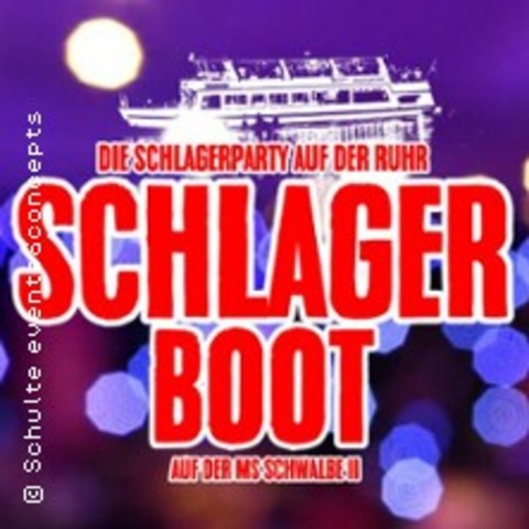 Schlagerboot - Die Party auf der Ruhr - WITTEN - 17.04.2026 18:30