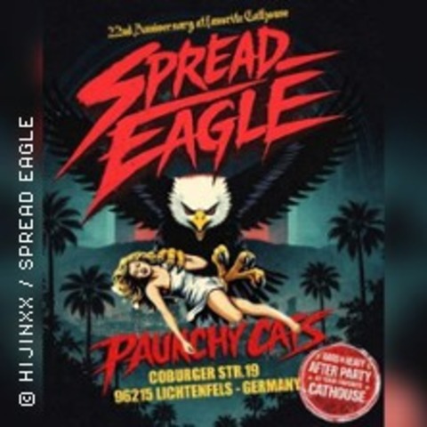 SPREAD EAGLE (22nd Anniversary) - LICHTENFELS - 11.09.2026 19:00