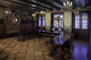 Der Breisgau-Geschichtsverein Schau-ins-Land �ffnet seine Stube im Historischen Kaufhaus f�r Interessierte zur Besichtigung