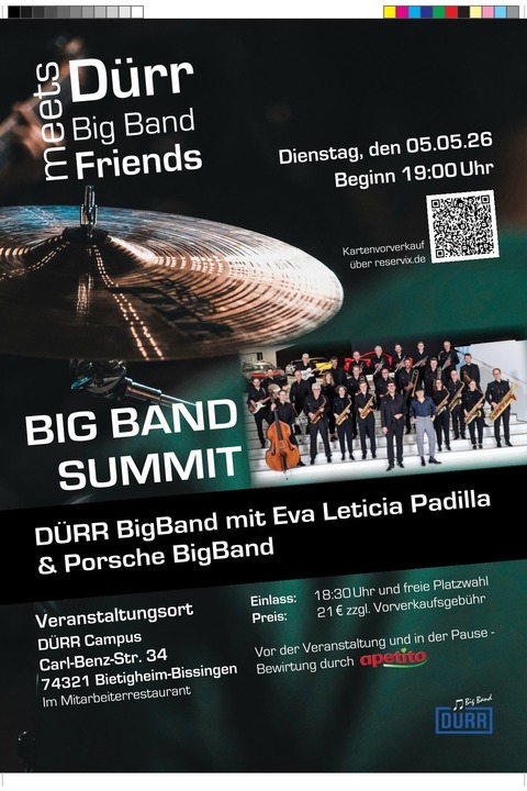 D�rr BigBand meets friends - Big Band Summit - Bietigheim-Bissingen - 05.05.2026 19:00