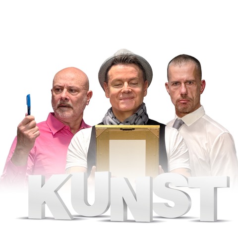 Kunst - Kom�die von Yasmina Reza - mit Jim Phetterplace, Lars Ruth, Anselm Wittenstein - Bad Nauheim - 29.01.2027 20:00