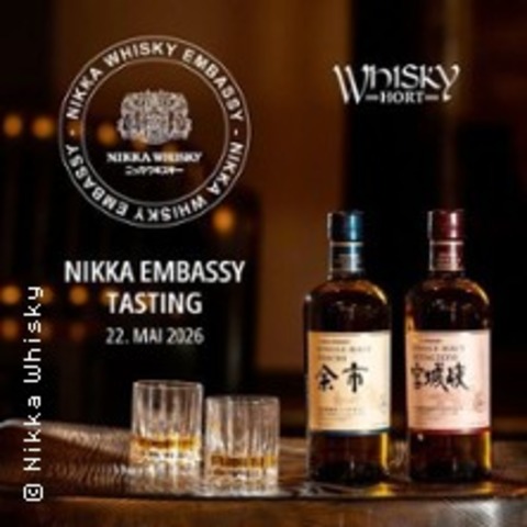 Nikka Embassy Tasting - Japanische Whiskys der Extraklasse - OBERHAUSEN - 22.05.2026 19:00