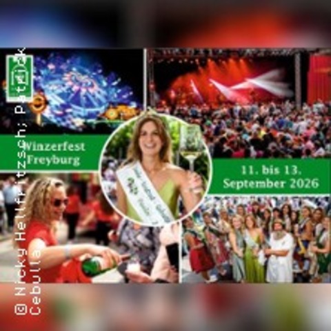Winzerfest Freyburg - Das gr��te traditionelle Weinfest Mitteldeutschlands - FREYBURG / UNSTRUT - 12.09.2026 11:00