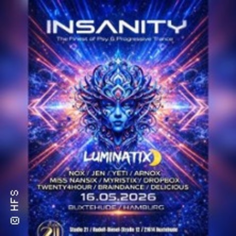 Insanity - M�NCHEN - 18.04.2026 22:00