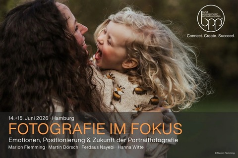 bpp Fotografie im Fokus - Emotionen, Positionierung & Zukunft der Portraitfotografie - Hamburg - 14.06.2026 09:00