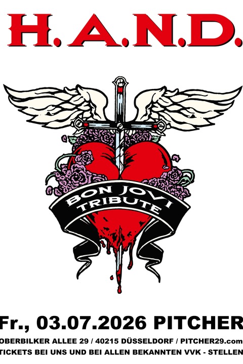 BON JOVI by HAVE A NICE DAY - D�sseldorf - 03.07.2026 20:00