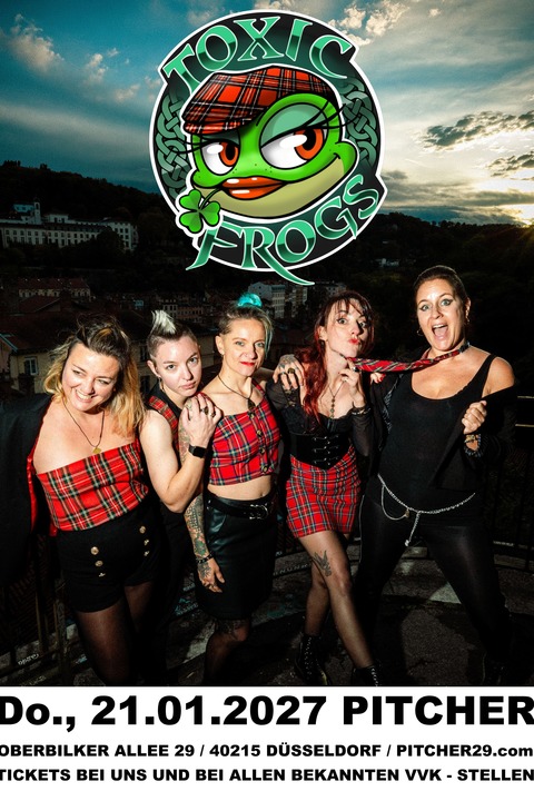 TOXIC FROGS - D�sseldorf - 21.01.2027 19:00