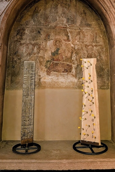 In der Martinskirche Freiburg findet eine Kunstausstellung „Leidensweg und Lebensweg“ statt - Badische Zeitung TICKET