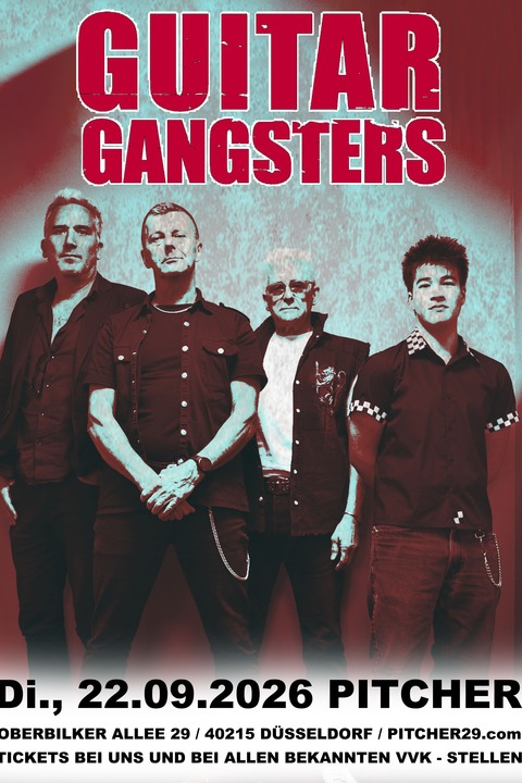 GUITAR GANGSTERS - D�sseldorf - 22.09.2026 19:00