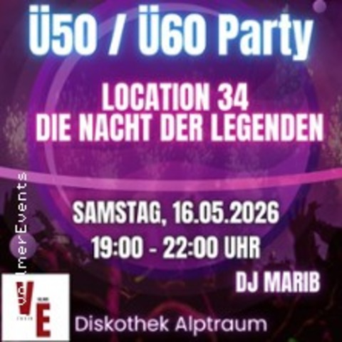 2.Norderstedter �50 / �60 Party - NORDERSTEDT - 16.05.2026 19:00