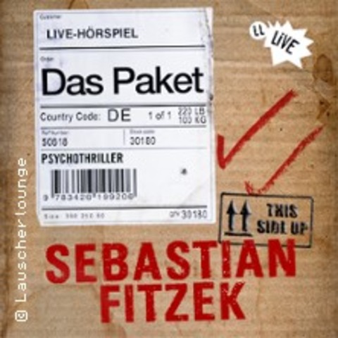 Live-H�rspiel: Das Paket - nach Sebastian Fitzek - Stuttgart - 03.11.2026 20:00