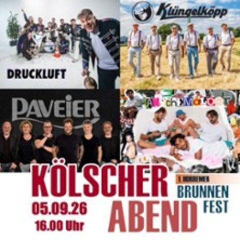 K�lscher Abend - KERPEN - 05.09.2026 16:00