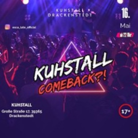 Kuhstall Comeback! - EILSLEBEN OT DRACKENSTEDT - 16.05.2026 22:00