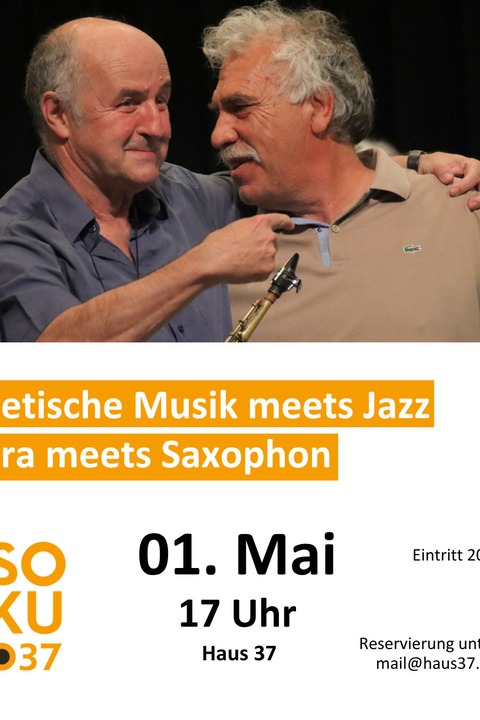 Kretische Musik meets Jazz - Lyra meets Saxophon - Freiburg - 01.05.2026 17:00