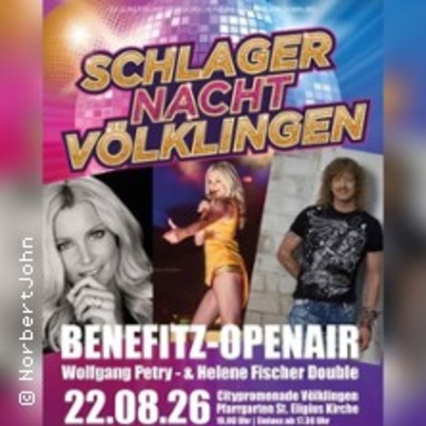 Open Air Event| Schlager und mehr - V�LKLINGEN - 22.08.2026 19:00