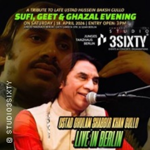 A Tribute to Ustad Hussein Baksh Gullo - BERLIN - 18.04.2026 15:00