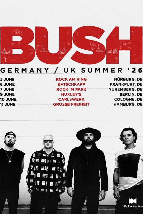 BUSH - Germany 2026 - Frankfurt am Main - 06.06.2026 20:00